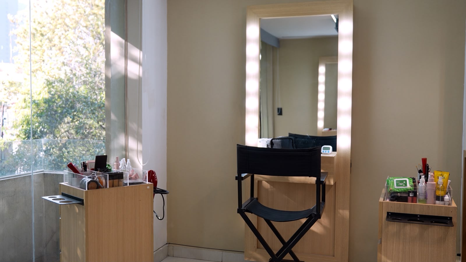 Sala de maquillaje